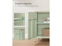 Opbergkast, dressoir, metalen, dubbele deur, magnetische sluiting - afbeelding 5 van  5
