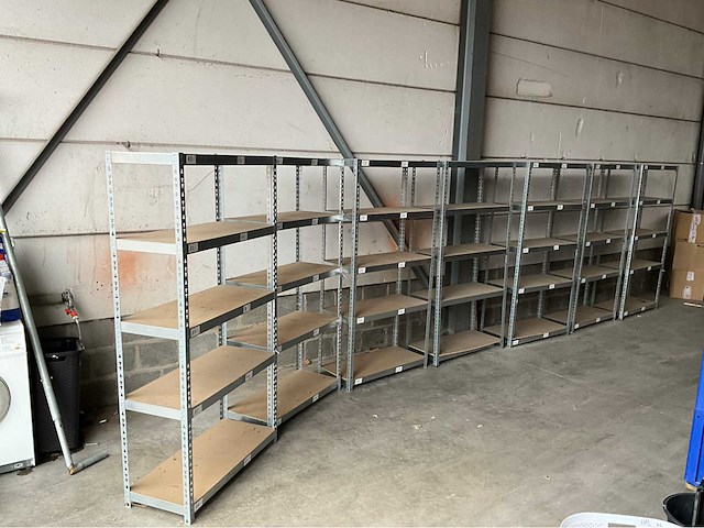 Opbergkast gebruikt +/- 90 x 40 x 180 cm (7x) - afbeelding 1 van  5