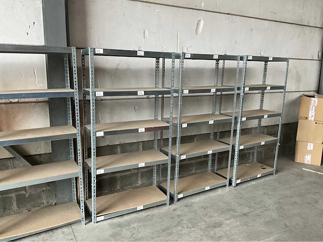 Opbergkast gebruikt +/- 90 x 40 x 180 cm (7x) - afbeelding 3 van  5