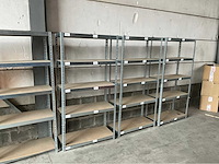 Opbergkast gebruikt +/- 90 x 40 x 180 cm (7x) - afbeelding 3 van  5