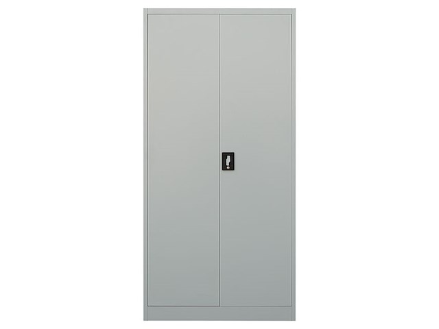 Opbergkast meino 2 deuren l80xh180 - grijs - afbeelding 3 van  4