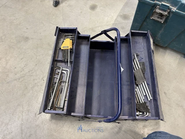 Opbergkoffer get. makita inhoudende grote partij spanriemen - afbeelding 5 van  5