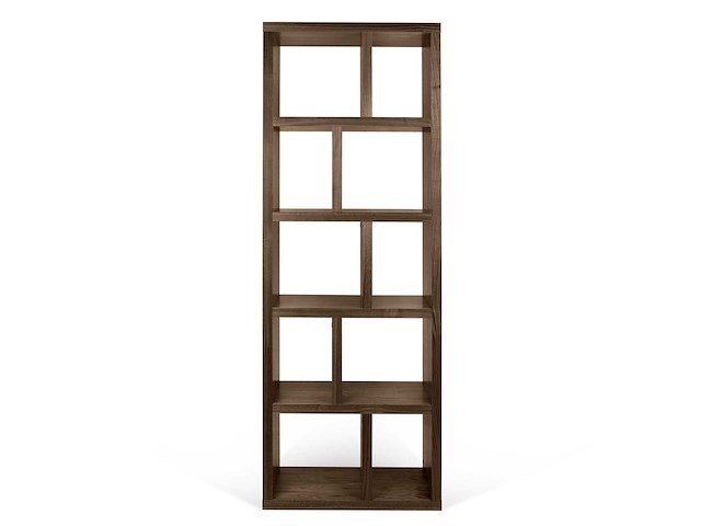 Opbergrek berkeley 70 cm 5 niveaus - walnootfineer - afbeelding 1 van  7