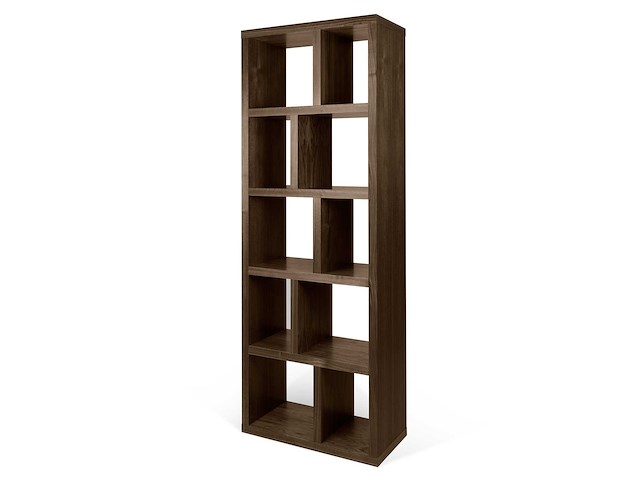 Opbergrek berkeley 70 cm 5 niveaus - walnootfineer - afbeelding 2 van  7