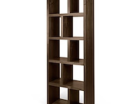 Opbergrek berkeley 70 cm 5 niveaus - walnootfineer - afbeelding 2 van  7
