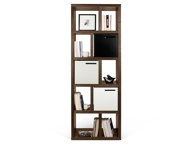 Opbergrek berkeley 70 cm 5 niveaus - walnootfineer - afbeelding 3 van  7