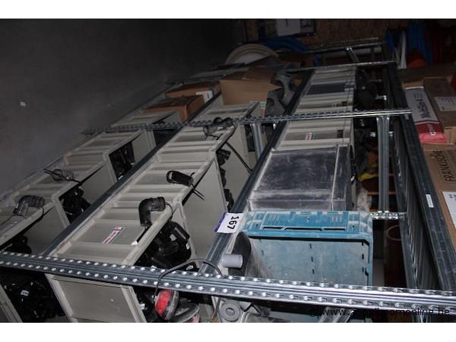 Opbergrekken met bakken en materialen - diverse maten - afbeelding 1 van  6