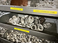 Opbergrekken met inhoud (10x) - afbeelding 6 van  32