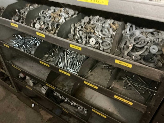 Opbergrekken met inhoud (10x) - afbeelding 8 van  32