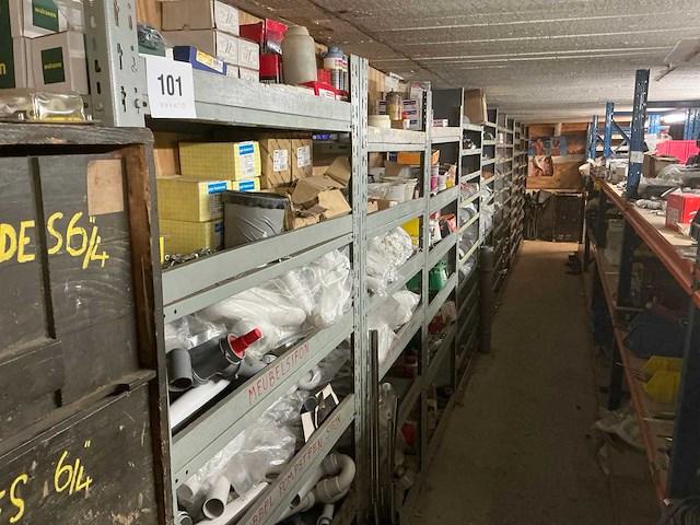 Opbergrekken met inhoud (10x) - afbeelding 1 van  32