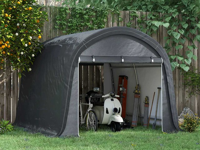Opbergtent voor de tuin, stevig stalen frame - afbeelding 1 van  8