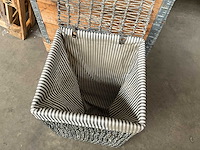 Opberg/wasmand +/- 40 x 40 x 60cm - afbeelding 3 van  3