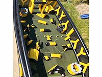 Opblaasbaar arena avonturenparcours 30x18m - afbeelding 1 van  9