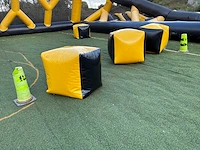 Opblaasbaar arena avonturenparcours 30x18m - afbeelding 8 van  9