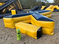 Opblaasbaar arena avonturenparcours 30x30m - afbeelding 4 van  21
