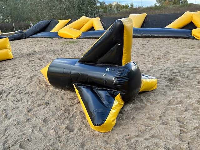 Opblaasbaar arena avonturenparcours 30x30m - afbeelding 6 van  21