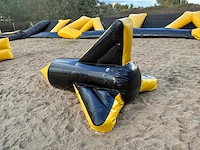 Opblaasbaar arena avonturenparcours 30x30m - afbeelding 6 van  21