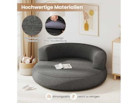 Opblaasbaar slaapbank met afneembare hoes - afbeelding 2 van  7