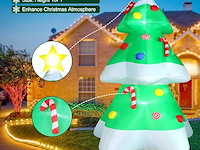 Opblaasbare kerstboom met ledverlichting (3m) - afbeelding 5 van  5