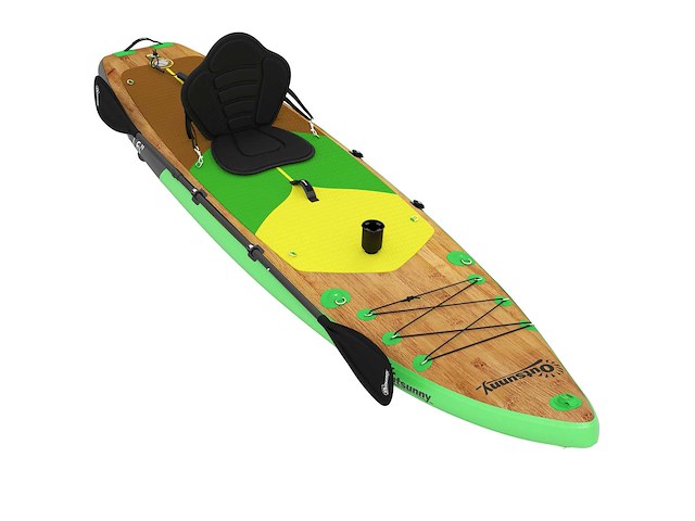 Opblaasbare paddle board extra long 335 cm met zit, convertible paddle - afbeelding 2 van  5