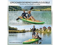 Opblaasbare paddle board extra long 335 cm met zit, convertible paddle - afbeelding 5 van  5