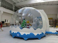 Opblaasbare sneeuwbol - 4,5 x 4,5 meter - afbeelding 2 van  7