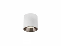 Opbouwarmatuur gu10 fitting– cilindrisch – wit / bruin (x10) - afbeelding 3 van  5