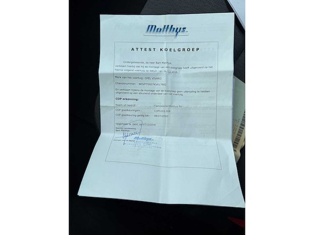 Opel - 2018 - vivaro koelwagen - frigo - personenauto - afbeelding 31 van  38