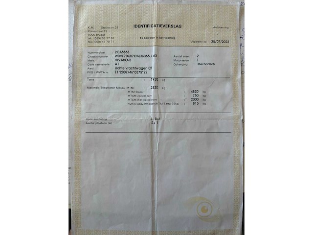 Opel - biturbo - vivaro-b - van - afbeelding 3 van  8