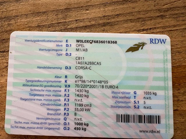 Opel - corsa - 1.2-16v njoy - car - 2002 - afbeelding 8 van  17