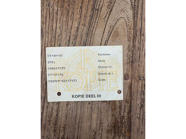 Opel - manta 1600 s - oldtimer - afbeelding 44 van  55