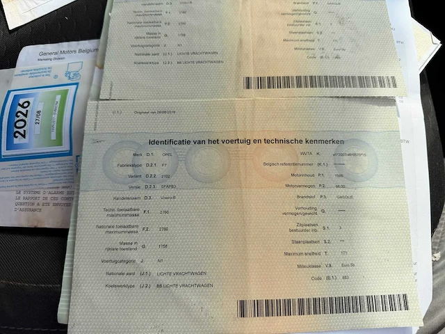 Opel - vivaro - bedrijfswagen - afbeelding 13 van  19