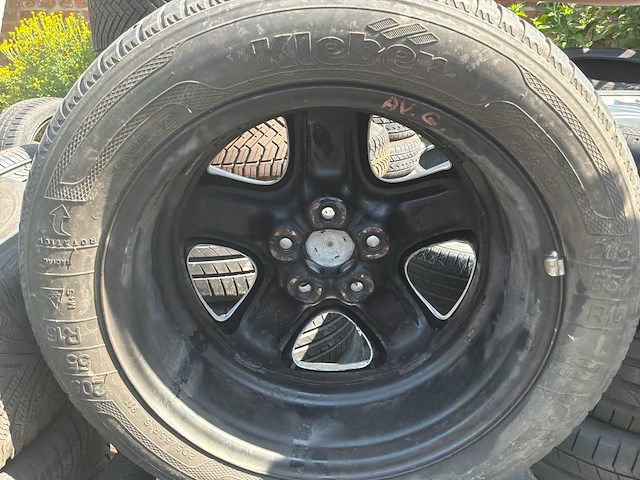 Opel 16 inch set van 4 banden voor opel + velgen taule + wieldop - afbeelding 3 van  11