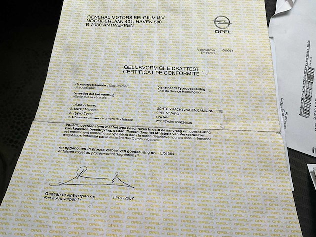 Opel 25 cdti vivaro lichte vrachtwagen - afbeelding 16 van  17