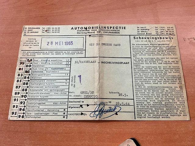 Opel 32 oldtimer - afbeelding 8 van  12