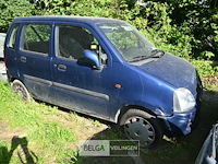Opel agila, enkel voor vergunninghouders en erkende centra voor verschroting