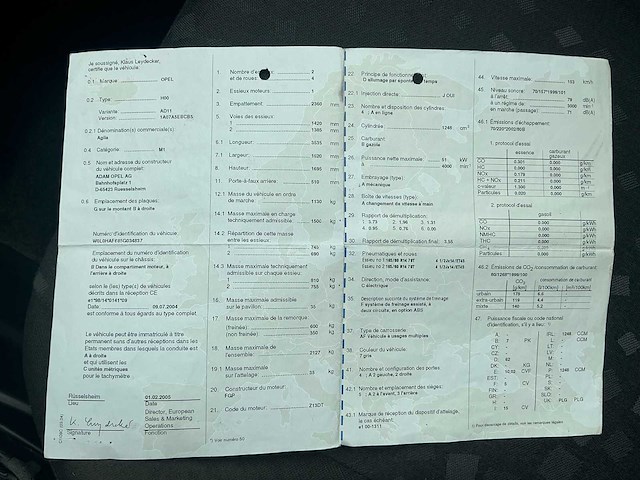 Opel agila personenauto - afbeelding 25 van  34
