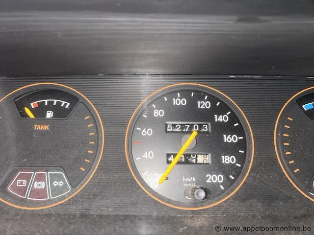 Opel ascona 13, 52703km, oldtimer, datum eerste insch 19/03/1981, chassisnummer 8815116260, 1300cm³, 1 sleutel, inschrijvingsbewijs, keuring - afbeelding 7 van  8