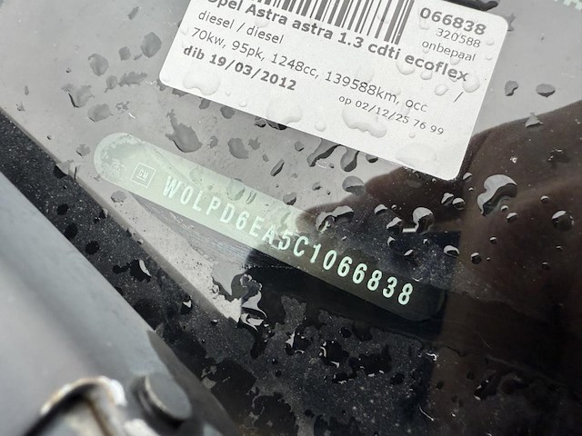 Opel astra 1.3 cdti ecoflex essentia dpf, 2012 - afbeelding 15 van  23