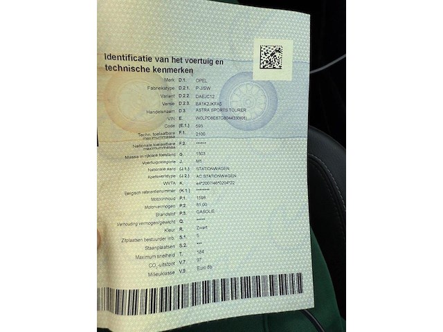 Opel astra sports tourer, 2016 - afbeelding 10 van  20