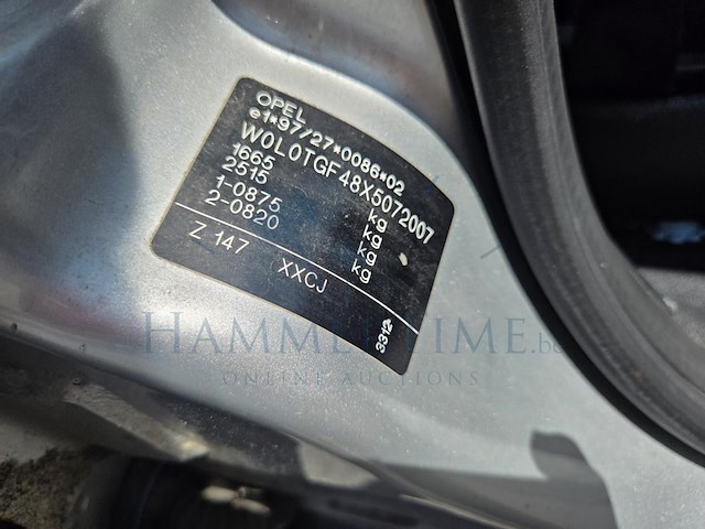 Opel astra sw 1.7 dth cdti enjoy 100, 1999 - afbeelding 7 van  48