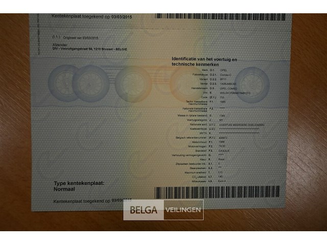Opel combo personenwagen - afbeelding 4 van  23