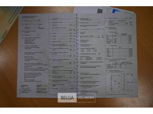 Opel combo personenwagen - afbeelding 7 van  23