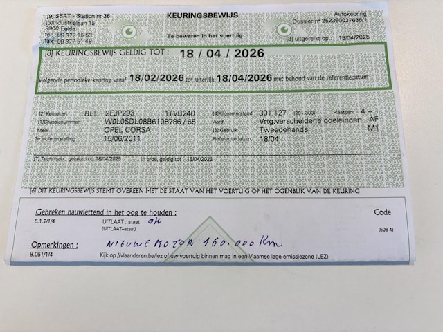 Opel corsa, 2011 - afbeelding 27 van  36