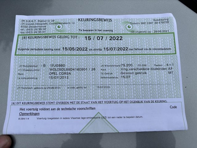 Opel corsa, 2013 - afbeelding 37 van  38