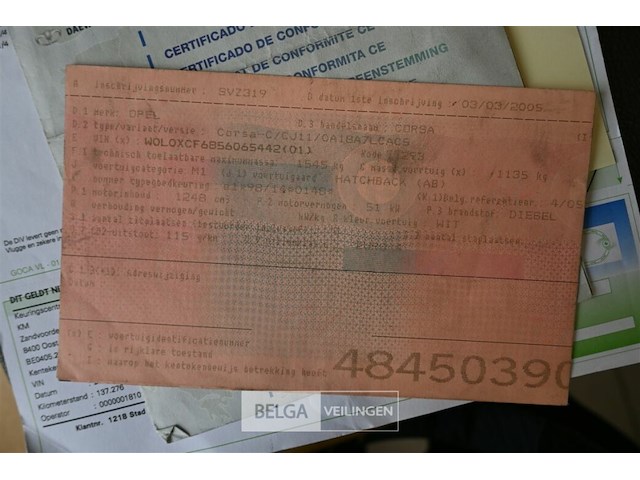Opel corsa personenwagen - afbeelding 20 van  20