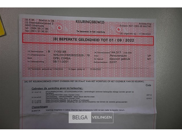 Opel corsa - afbeelding 16 van  18