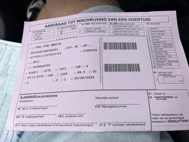 Opel meriva, 2009 - afbeelding 36 van  44