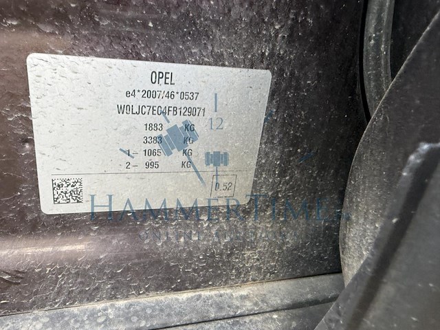 Opel mokka 1.2 turbo gs s/s (eu6.4) 131 at, 2015 - afbeelding 2 van  34