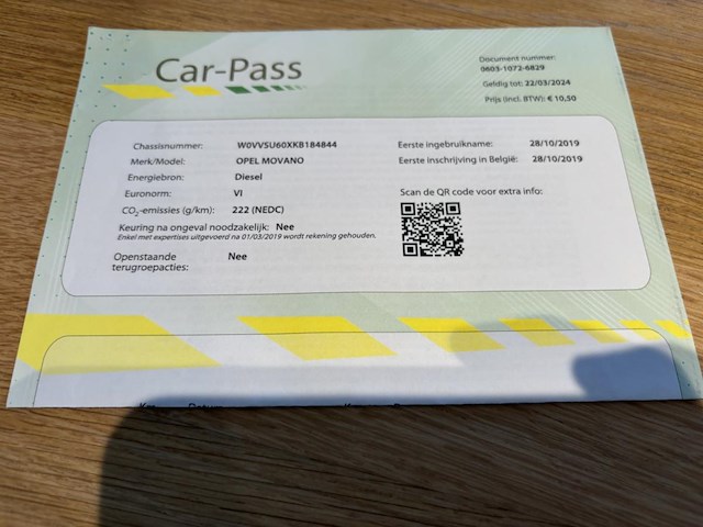 Opel movano, 2019 - afbeelding 29 van  38